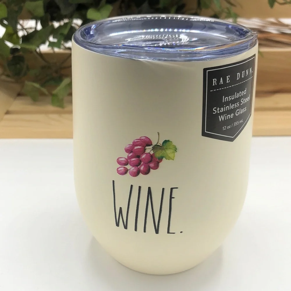Rae Dunn WINE insulated tumbler